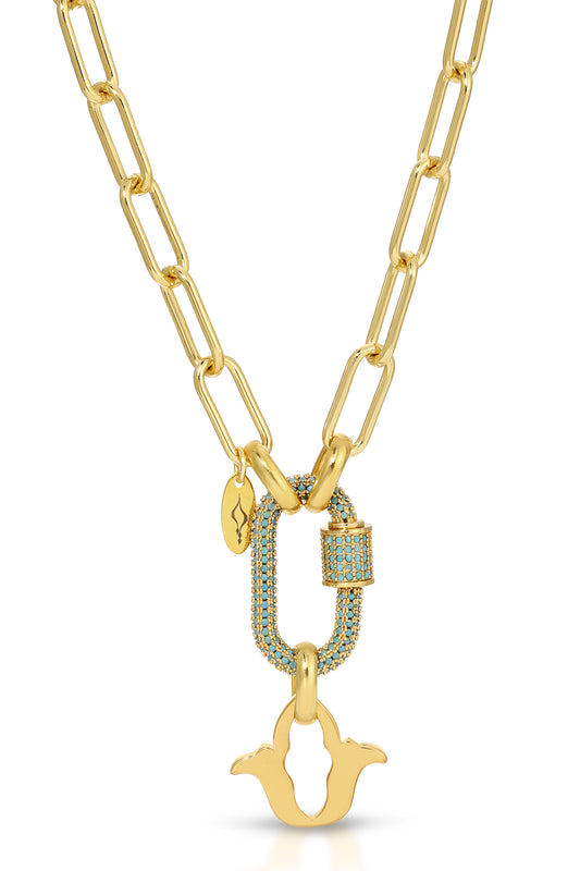 Arina Oval Chain Necklace