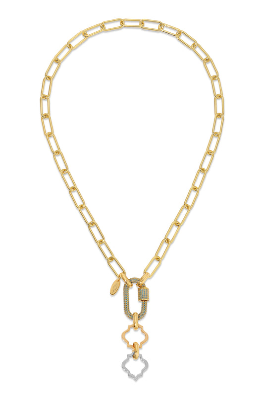 Arnika Oval Chain Necklace