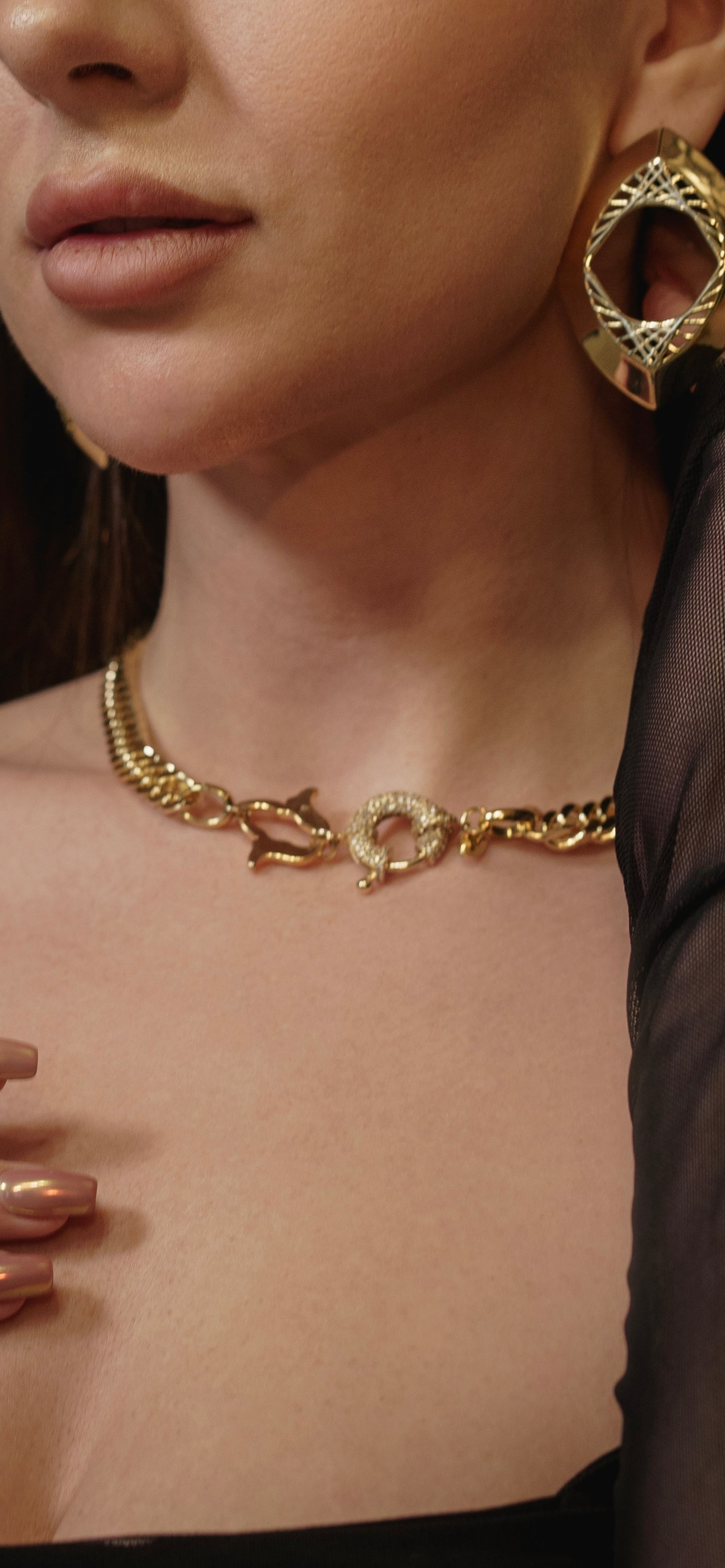 Zar Curb Chain Necklace