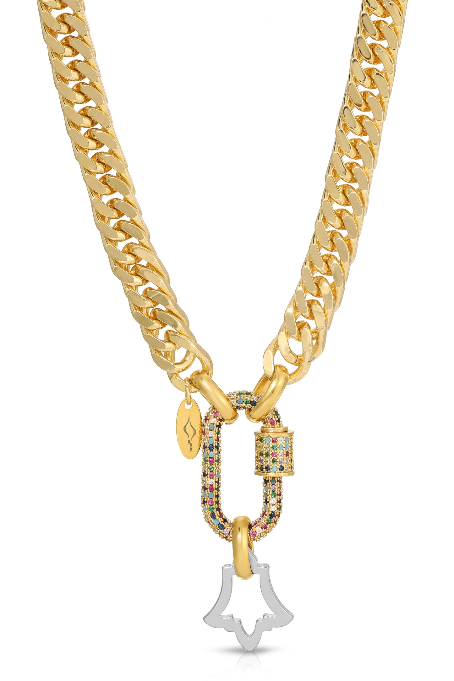 Naaz Curb Chain Necklace