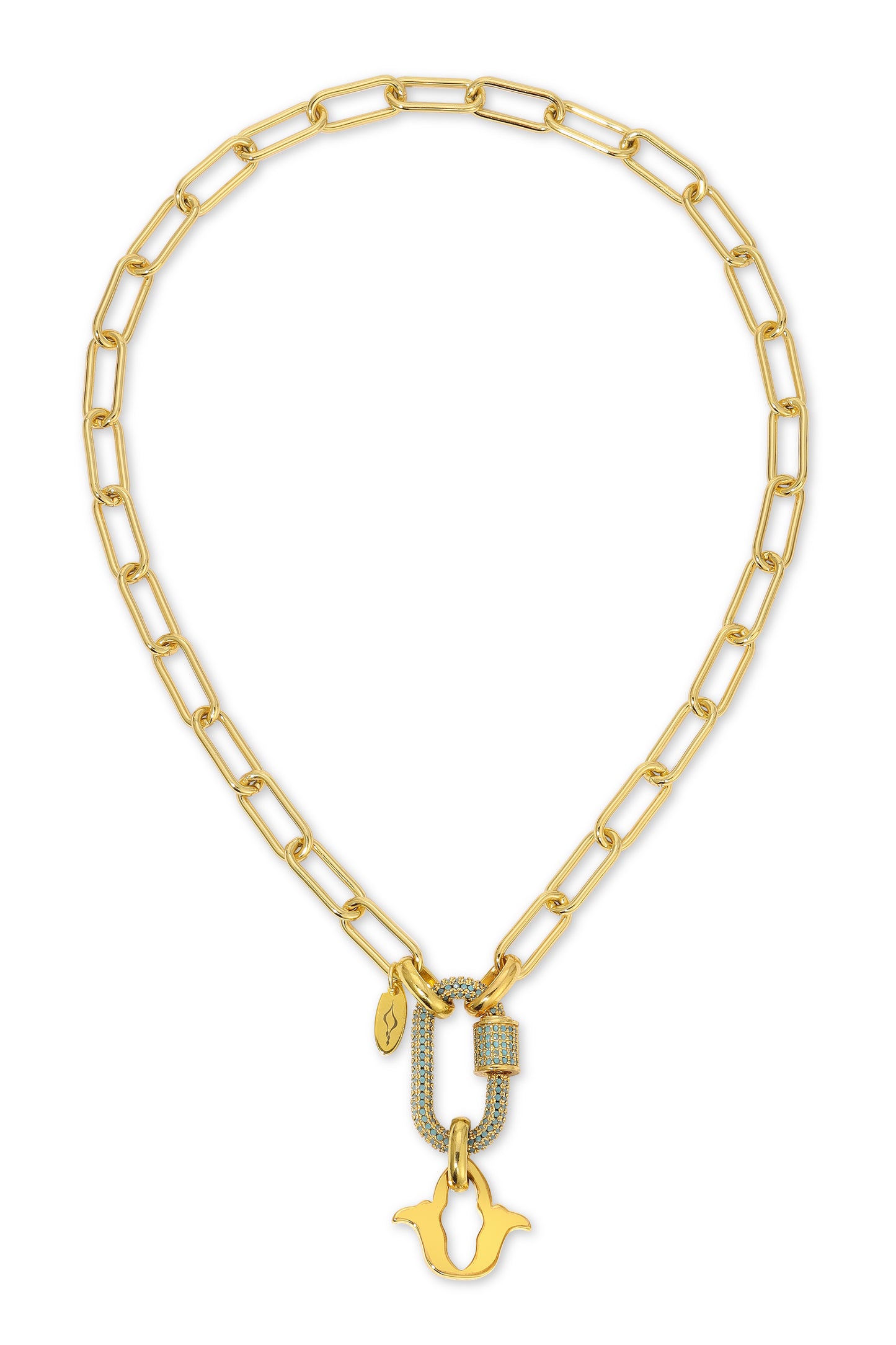 Arina Oval Chain Necklace